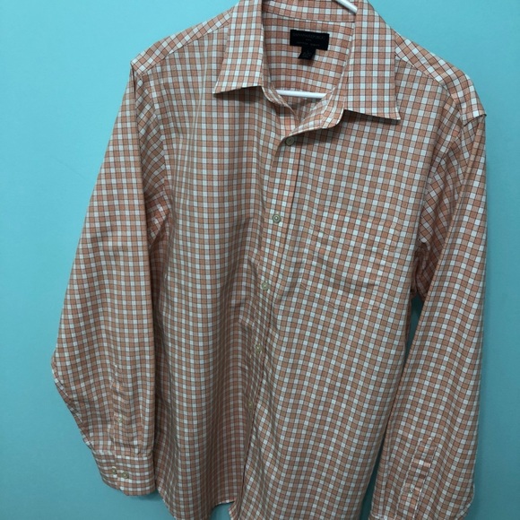 Banana Republic Men's Shirt Slim Fit Non Iron Sz L - Picture 9 of 16
